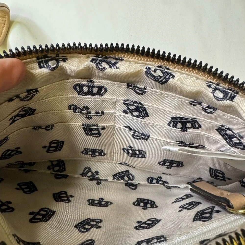 Juicy Couture Multicolor‎ Crown Logo Wristlet Pouch